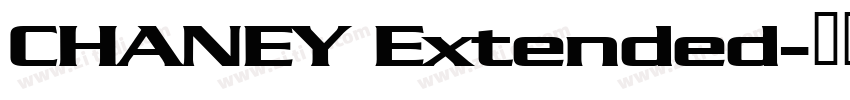 CHANEY Extended字体转换